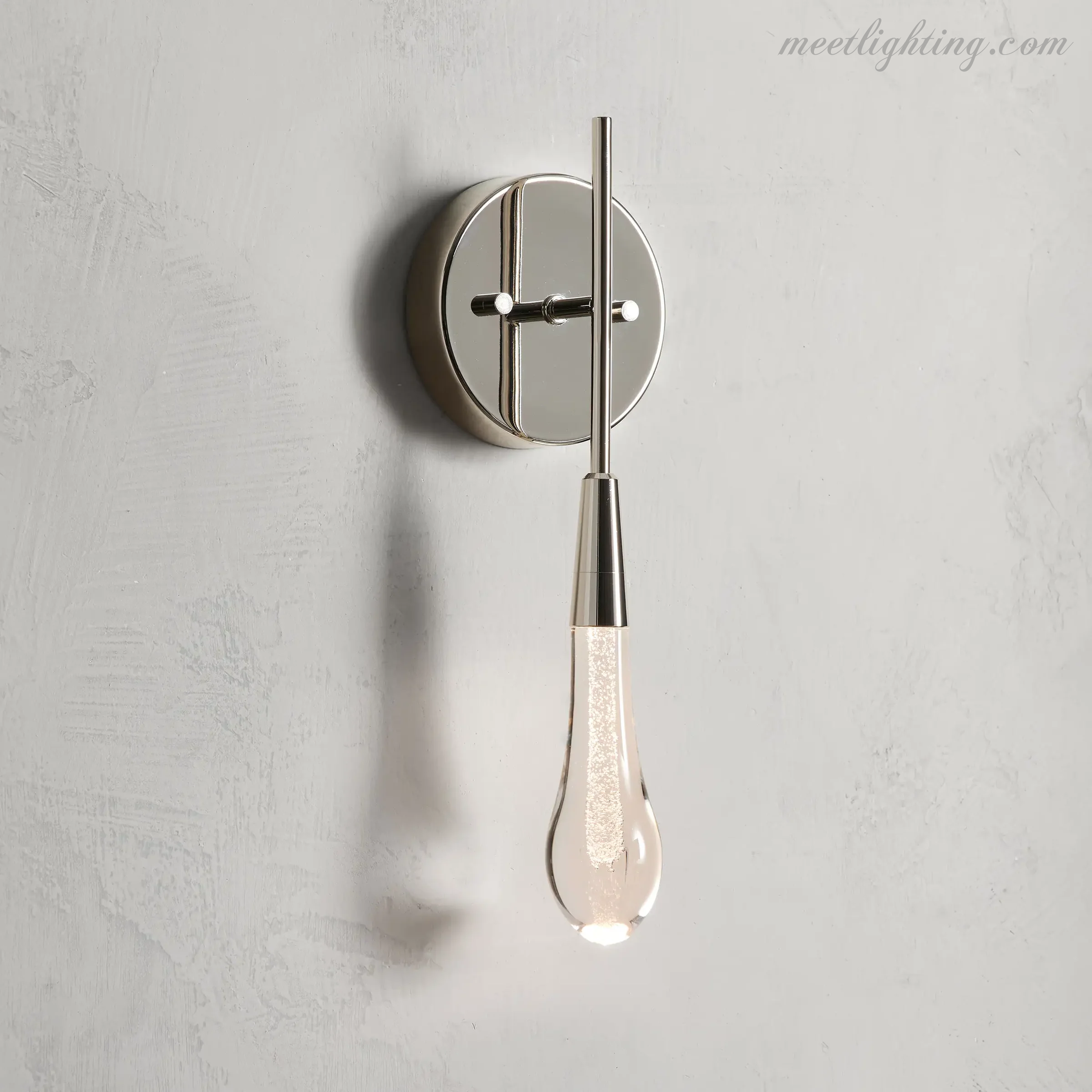 SOLITAIRE MODERN WALL SCONCE 5"W-Meet Lighting