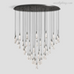 SOLITAIRE ROUND CHANDELIER 17'' 24'' 36'' 58''-Meet Lighting