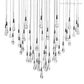 SOLITAIRE ROUND CHANDELIER 17'' 24'' 36'' 58''-Meet Lighting