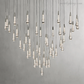 SOLITAIRE ROUND CHANDELIER 17'' 24'' 36'' 58''-Meet Lighting