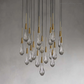 SOLITAIRE ROUND CHANDELIER 17"W 24"W 36“W-Meet Lighting