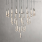 SOLITAIRE ROUND CHANDELIER 17"W 24"W 36“W-Meet Lighting