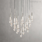 SOLITAIRE ROUND CHANDELIER 17"W 24"W 36“W-Meet Lighting