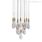 SOLITAIRE ROUND CHANDELIER 17"W 24"W 36“W-Meet Lighting