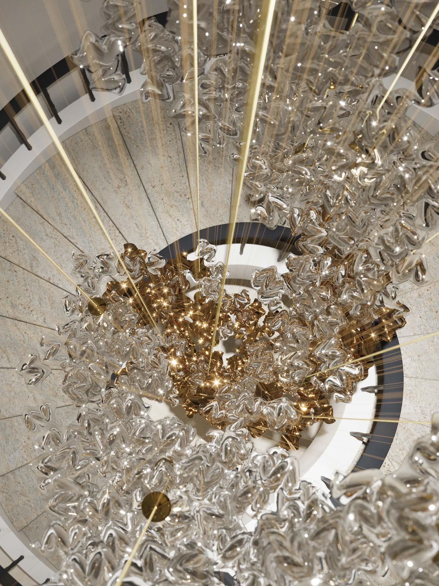 Sand Sea Chandelier-MEET LIGHTING