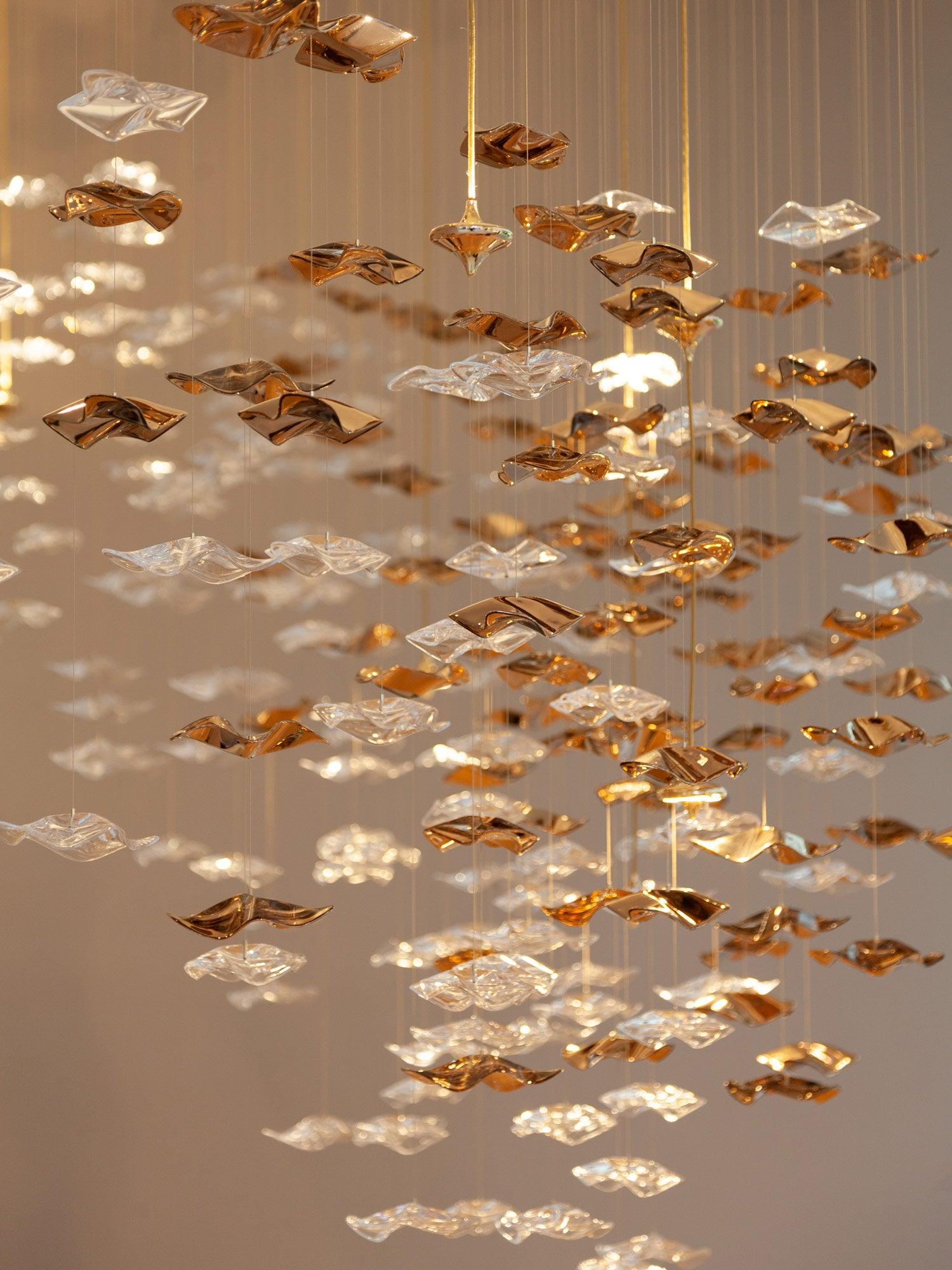 Sand Sea Chandelier-Meet Lighting