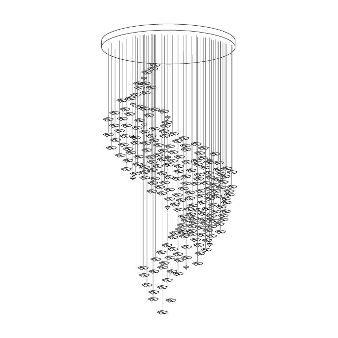 Sand Sea Chandelier-MEET LIGHTING