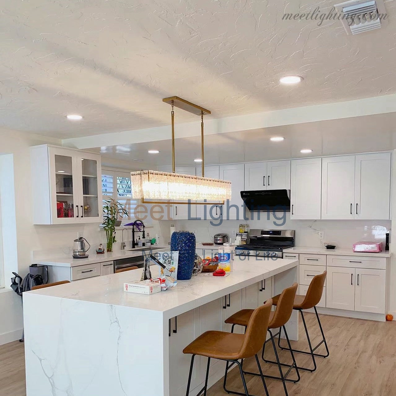 San Marco 2-tier Luxury Round Chandelier 37"-MEET LIGHTING