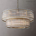 San Marco 2-tier Luxury Round Chandelier 60"-MEET LIGHTING