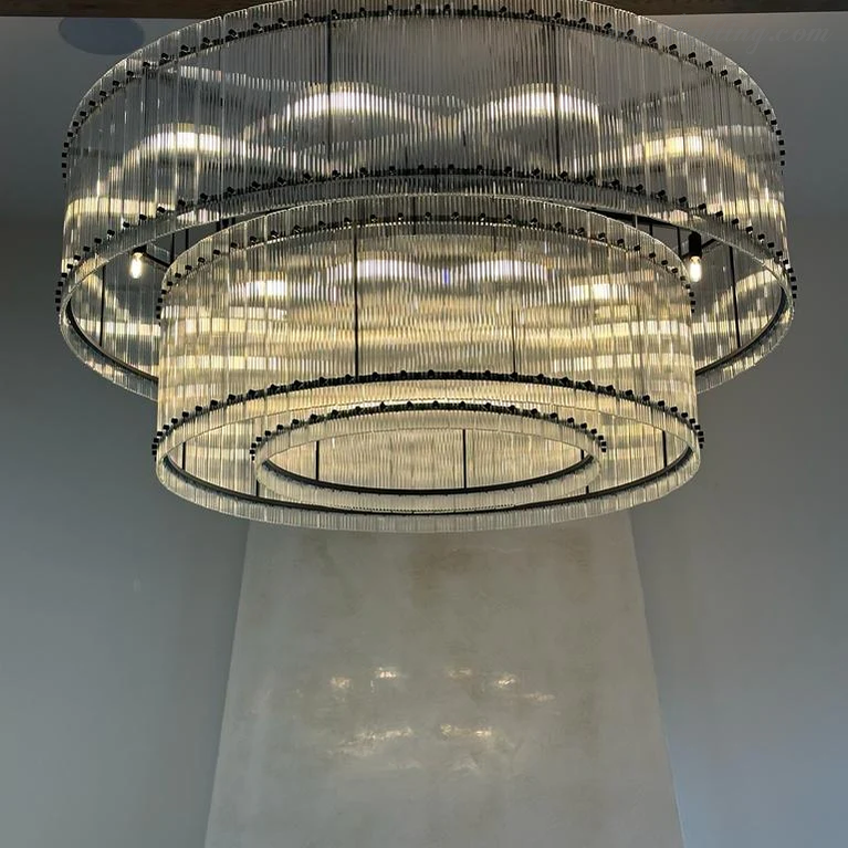 San Marco Round Crystal Chandelier 60" 48" 37" 22"-MEET LIGHTING