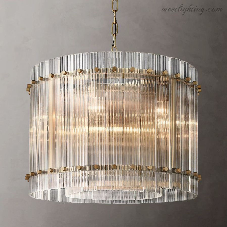 San Marco Round Crystal Chandelier 60" 48" 37" 22"-MEET LIGHTING