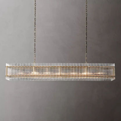 Santa Mar Rectangular Chandelier 72" chandeliers for dining room,chandeliers for stairways,chandeliers for foyer,chandeliers for bedrooms,chandeliers for kitchen,chandeliers for living room Rbrights Antiqued Brass  