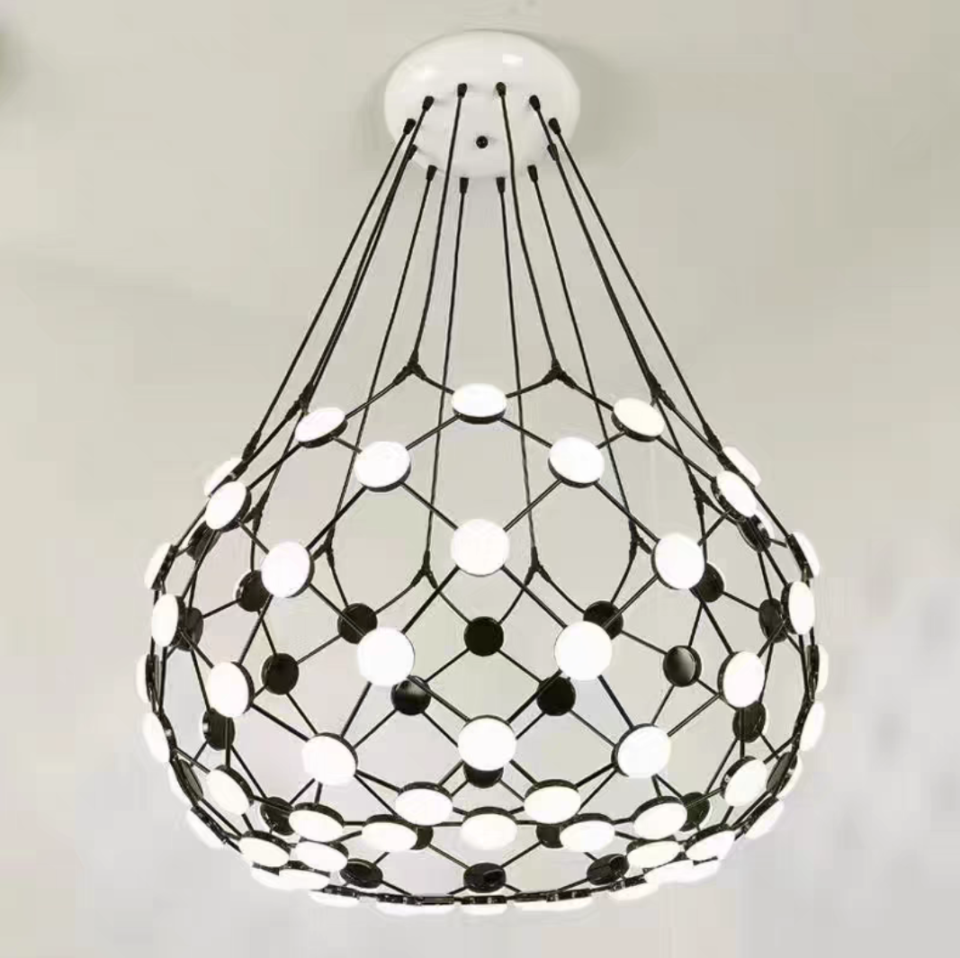Modern Basket Chandelier for Living/Dining Room-MEET LIGHTING