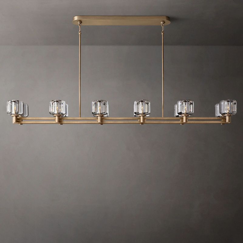 Demart Linear Chandelier-MEET LIGHTING