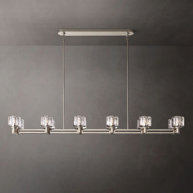 Demart Linear Chandelier-MEET LIGHTING