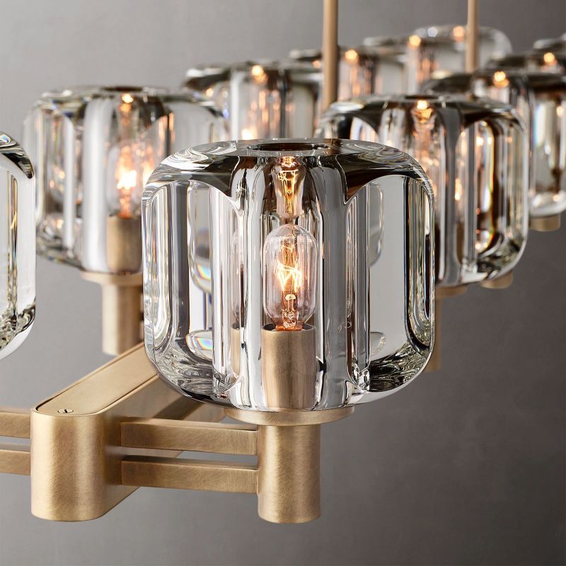 Demart Linear Chandelier-MEET LIGHTING