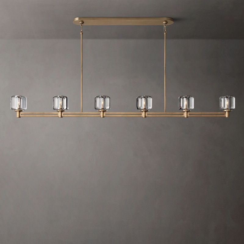Demart Linear Chandelier-MEET LIGHTING