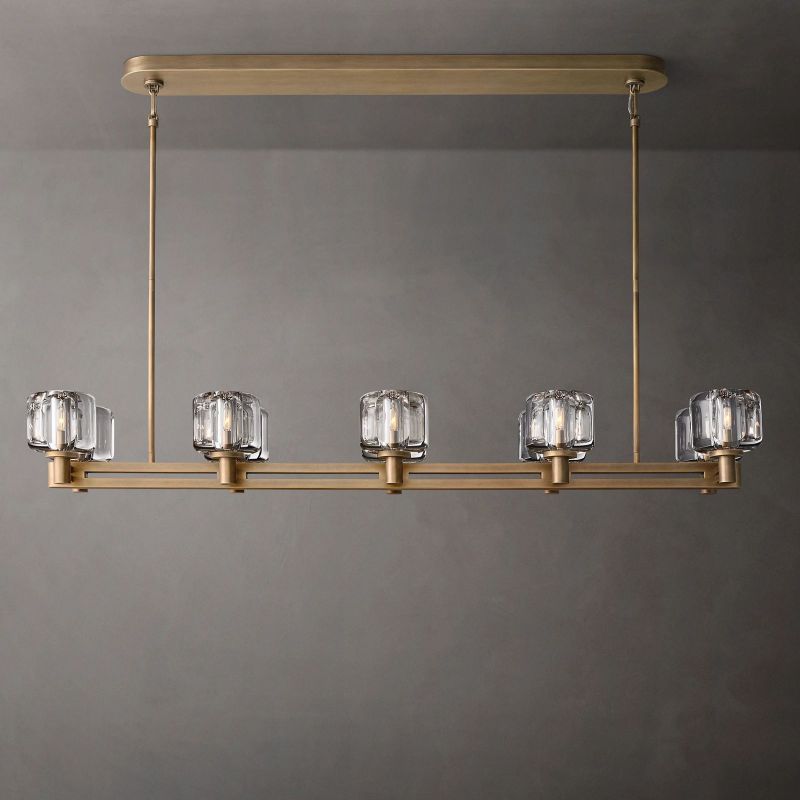 Demart Linear Chandelier-MEET LIGHTING