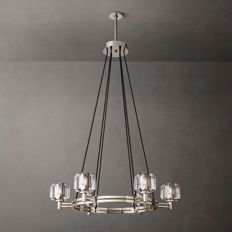 Demart Round Chandelier-MEET LIGHTING