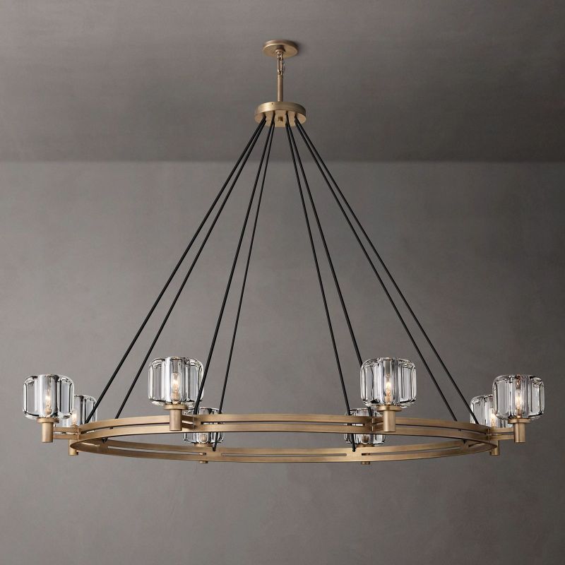 Demart Round Chandelier-MEET LIGHTING