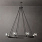 Sebendek Round Chandelier-Meet Lighting