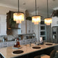 Seline Textured Glass Kitchen Island Pendant Light-Meet Lighting