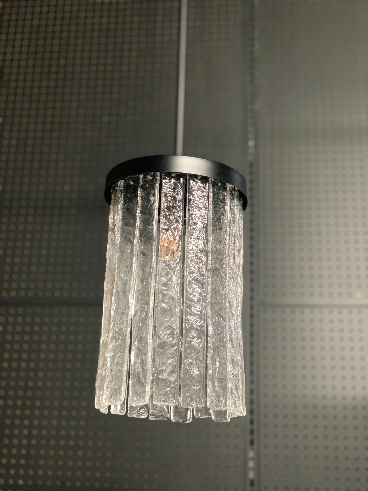 Seline Textured Glass Kitchen Island Pendant Light-Meet Lighting