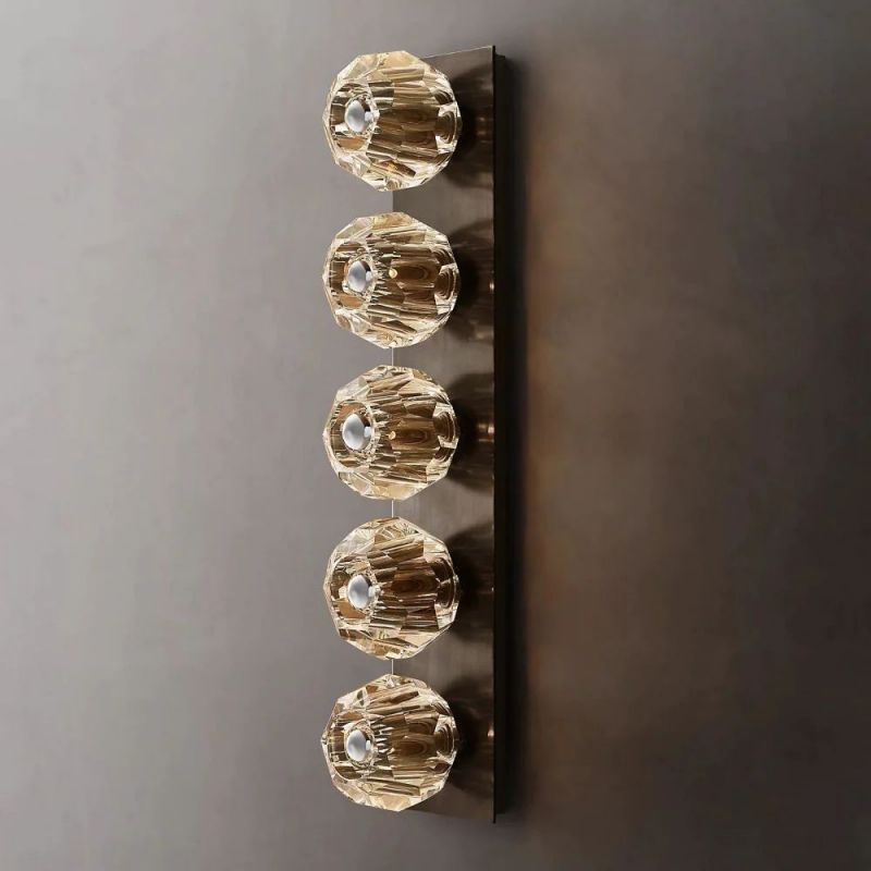 Boule Glass Linear Grand Wall Sconce