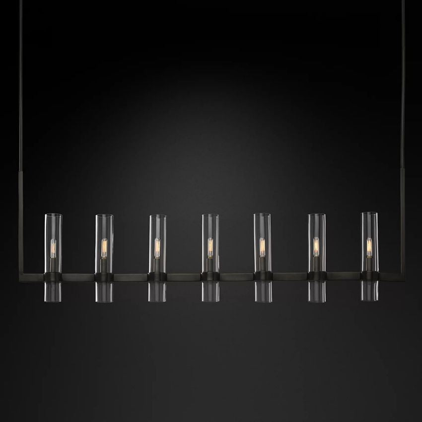 Ravelle Linear Chandelier-MEET LIGHTING