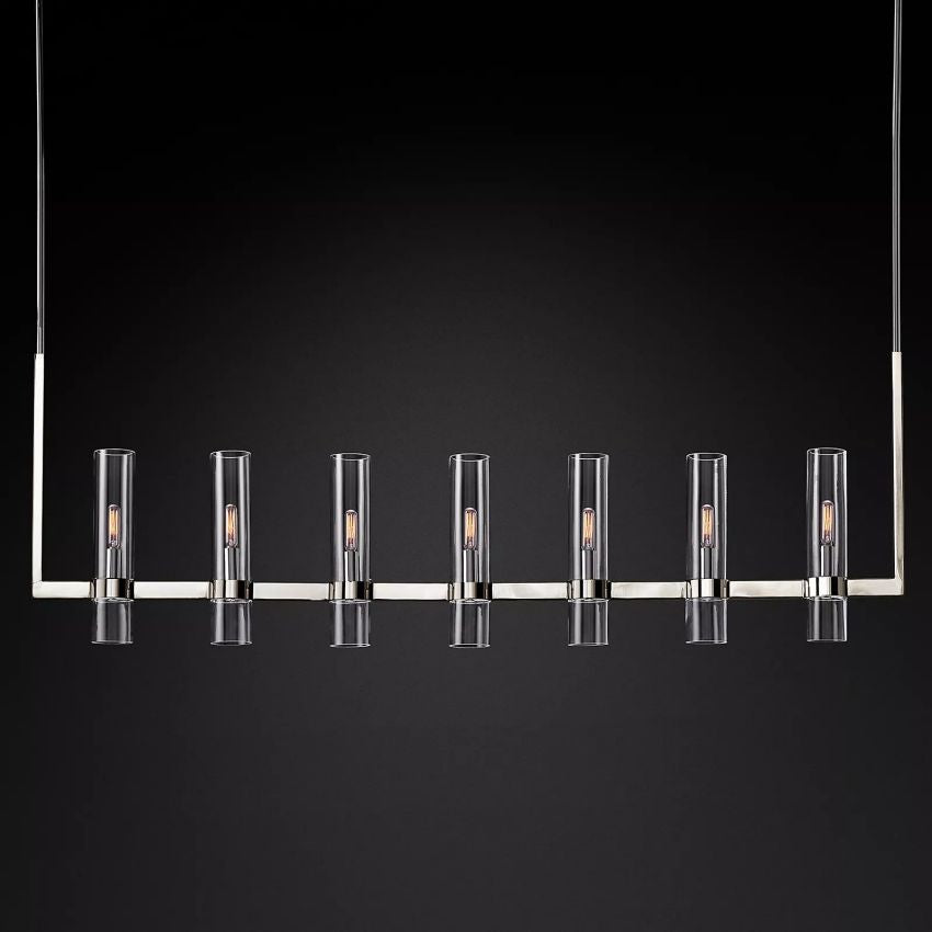 Ravelle Linear Chandelier-MEET LIGHTING
