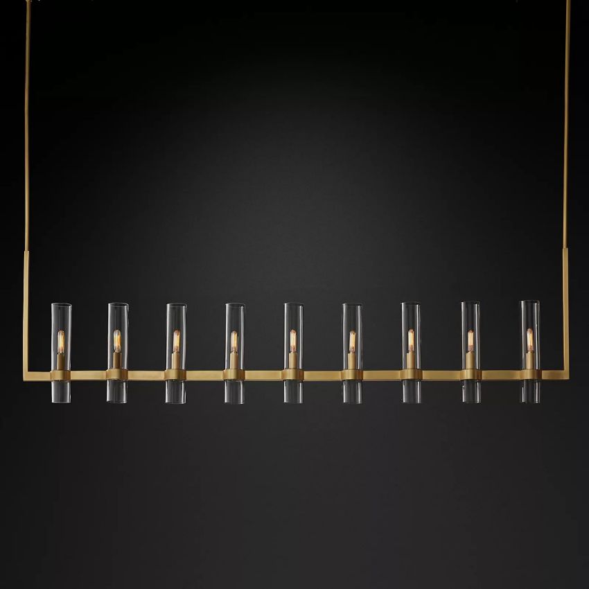 Ravelle Linear Chandelier-MEET LIGHTING