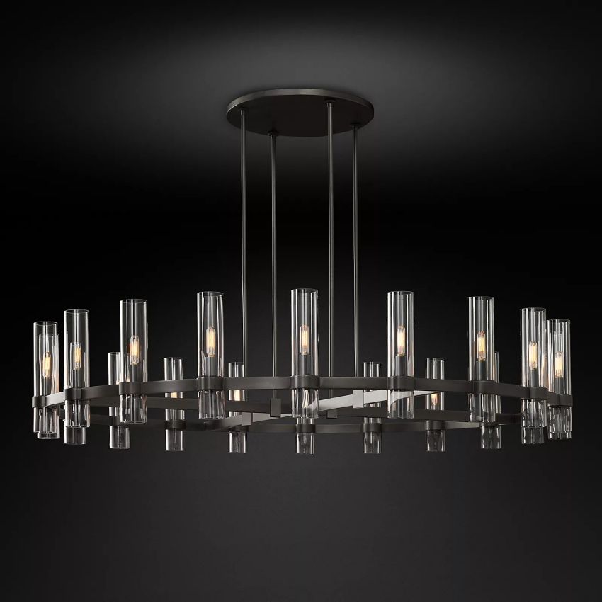 Sisyphus Round Chandelier-Meet Lighting