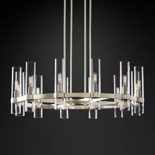 Sisyphus Round Chandelier-Meet Lighting