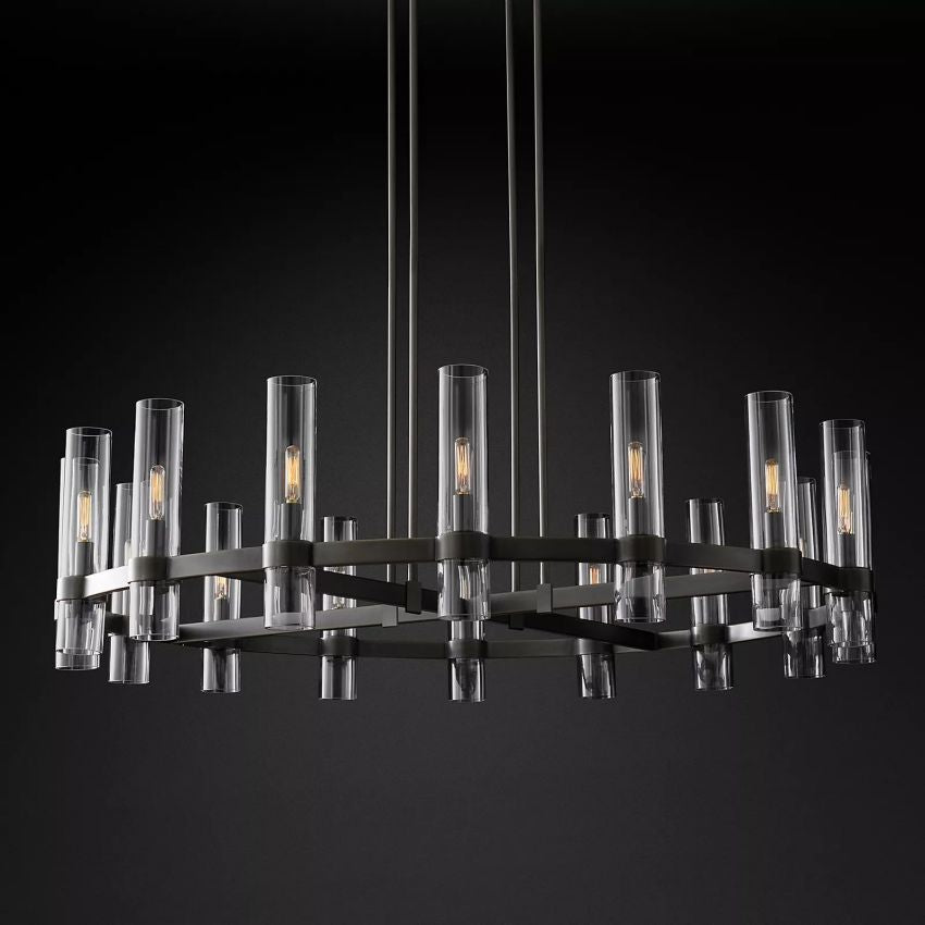 Sisyphus Round Chandelier-Meet Lighting