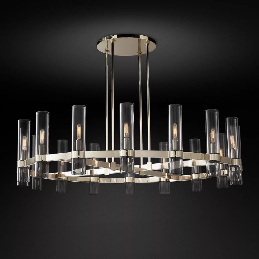 Sisyphus Round Chandelier-Meet Lighting