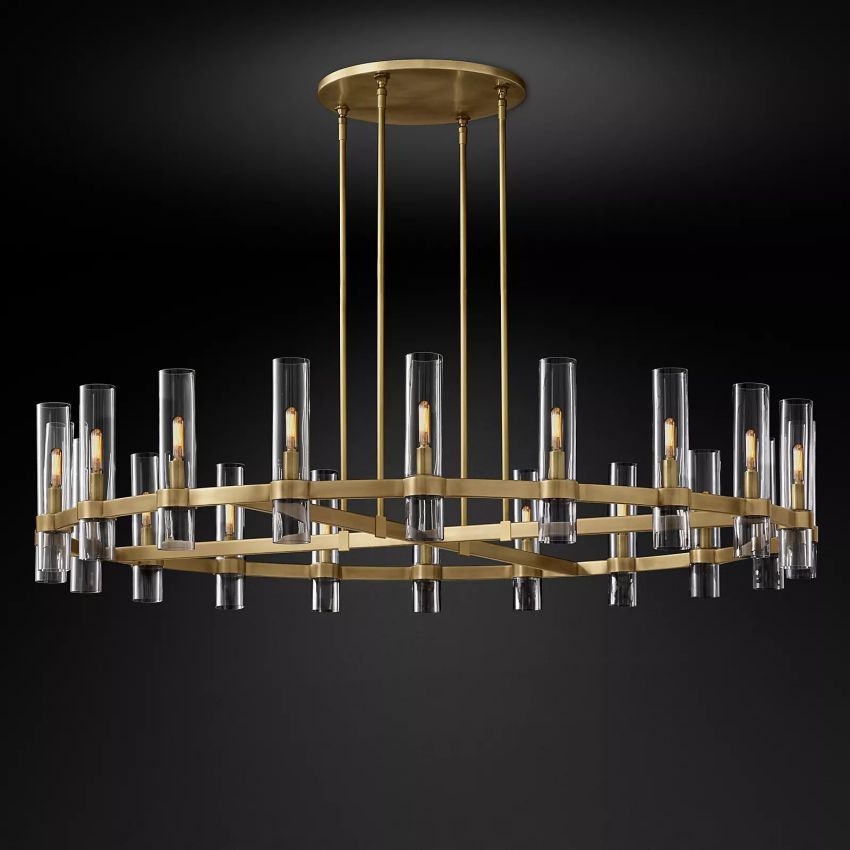 Sisyphus Round Chandelier-Meet Lighting