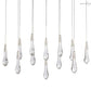 Solitaire Linear Chandelier 37"W-Meet Lighting