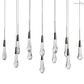 Solitaire Linear Chandelier 37"W-Meet Lighting