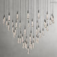 Solitaire Round Chandelier 58"D-Meet Lighting