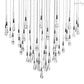 Solitaire Round Chandelier 58"D-Meet Lighting