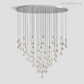 Solitaire Round Chandelier 58"D-Meet Lighting