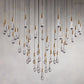 Solitaire Round Chandelier 58"D-Meet Lighting