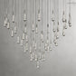 Solitaire Round Chandelier 58"D-Meet Lighting