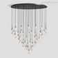 Solitaire Round Chandelier 58"D-Meet Lighting