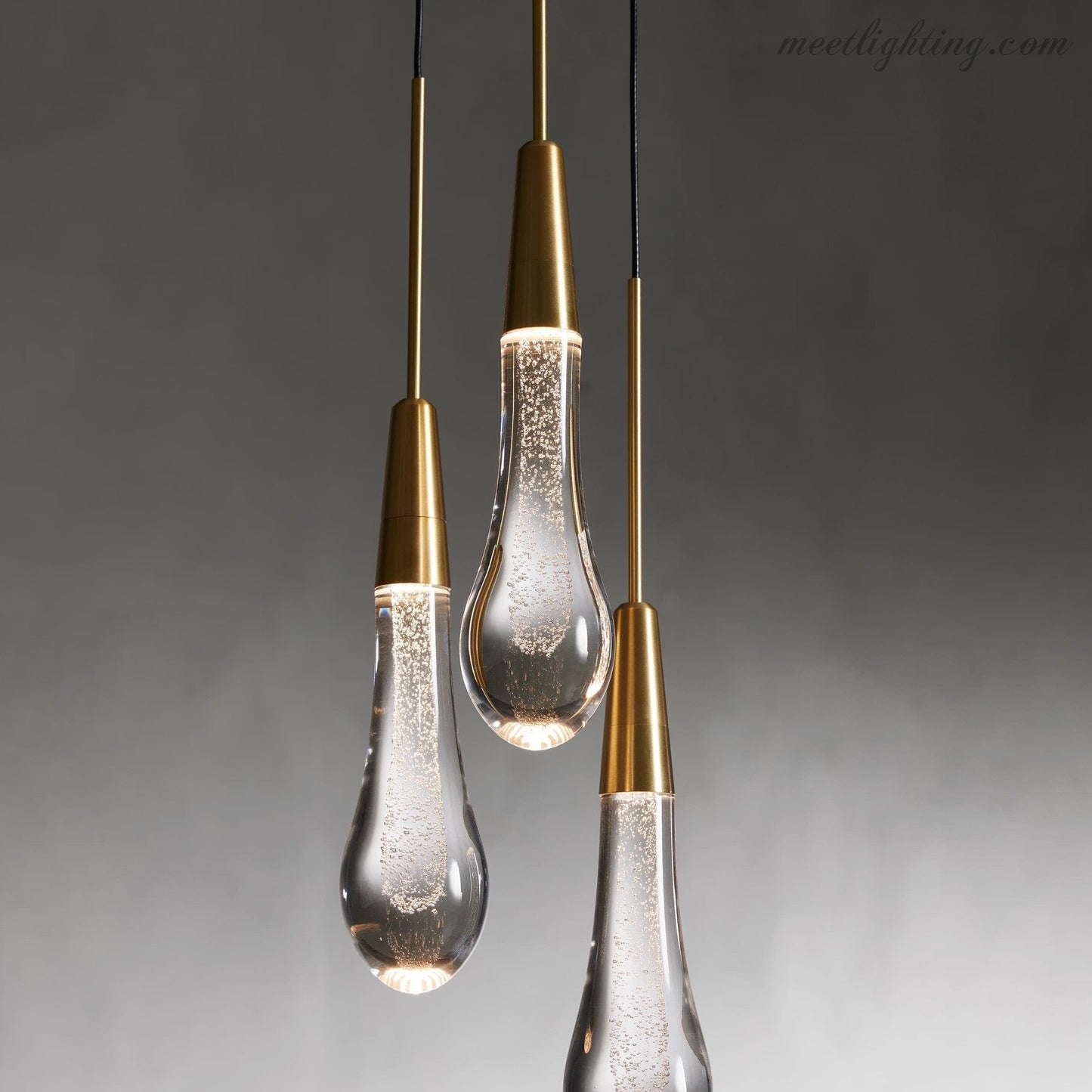 Solitaire Single Light /3-light Pendant-Meet Lighting