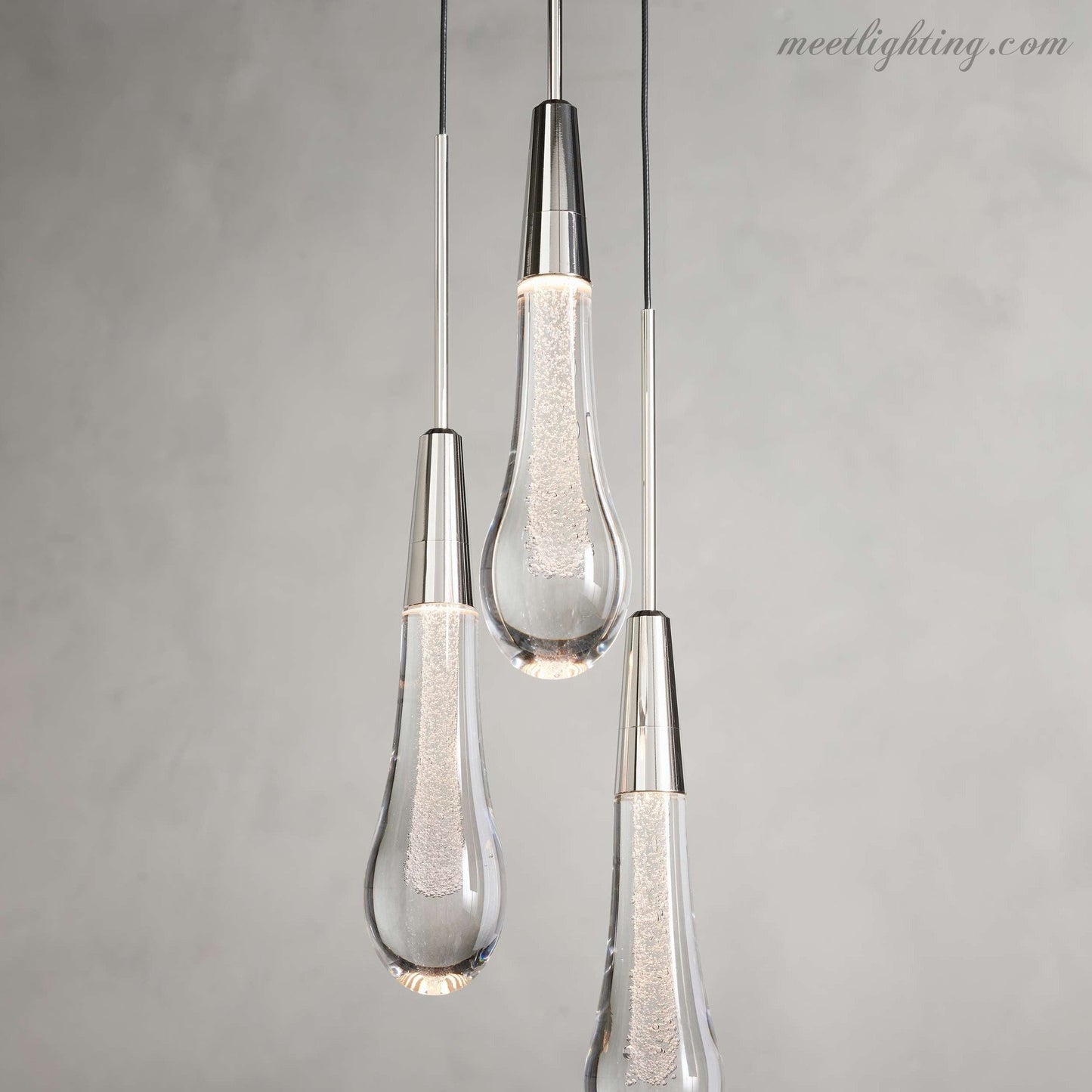 Solitaire Single Light /3-light Pendant-Meet Lighting