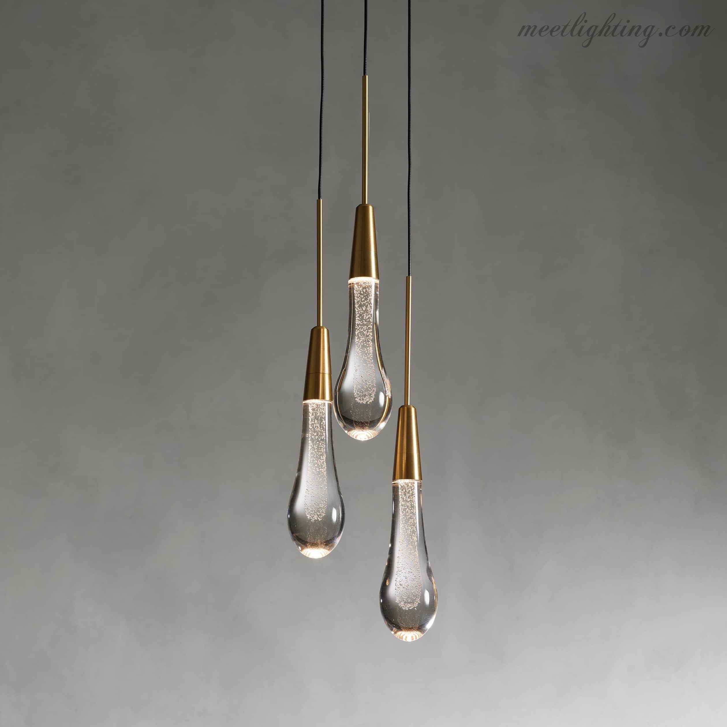 Solitaire Single Light /3-light Pendant-Meet Lighting