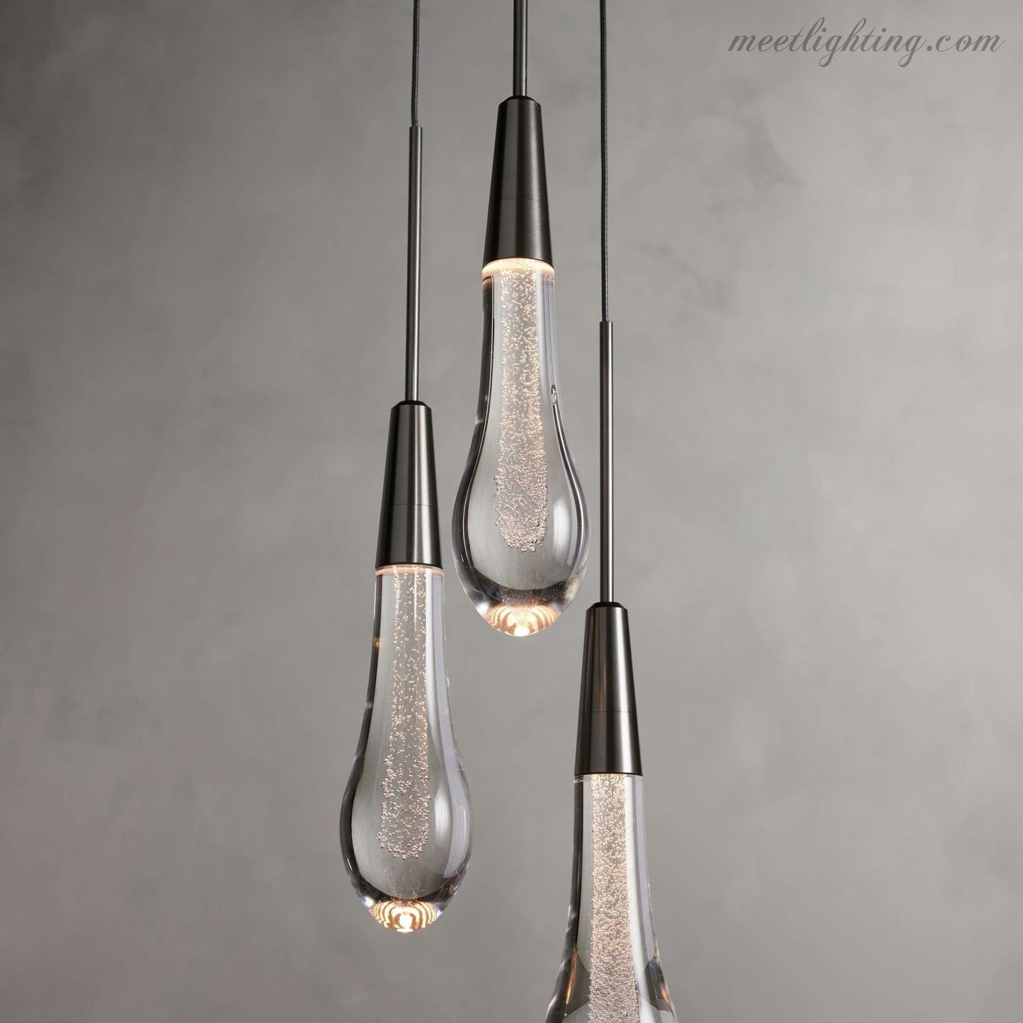 Solitaire Single Light /3-light Pendant-Meet Lighting