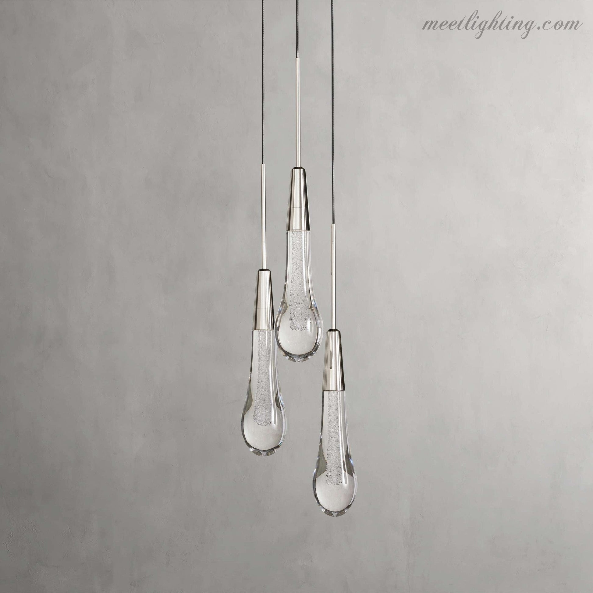 Solitaire Single Light /3-light Pendant-Meet Lighting