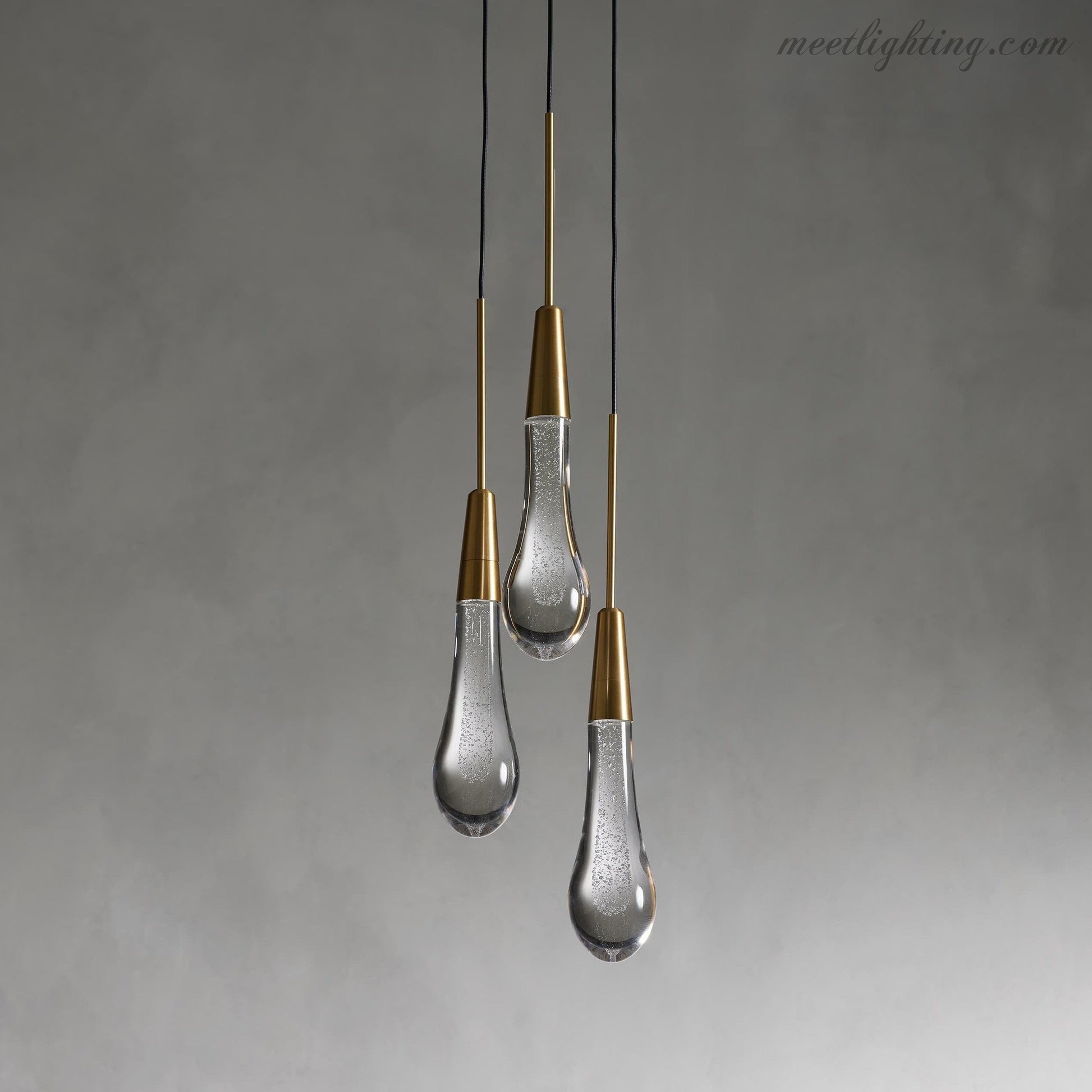 Solitaire Single Light /3-light Pendant-Meet Lighting